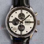Swiss Replica Mido Multifort Chronograph Automatic Silver Dial 44 MM Asia 7750 Watch M005.614.16.031.01